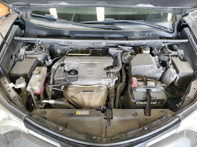 2T3BFREV7HW659586 - 2017 TOYOTA RAV4 LE ნაცრისფერი ფოტო 12