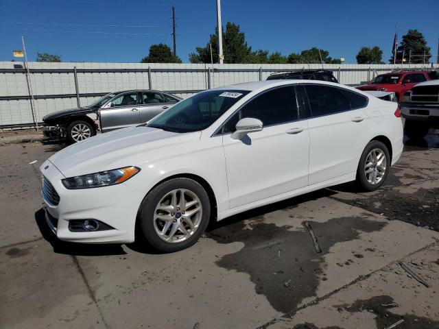 3FA6P0HR3DR296748 - 2013 FORD FUSION SE WHITE photo 1