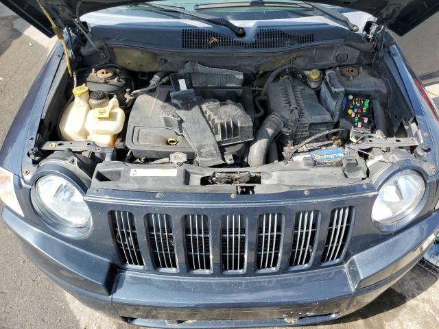 1J8FF47W97D142563 - 2007 JEEP COMPASS BLUE photo 11