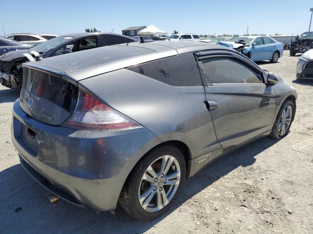 JHMZF1D64DS002966 - 2013 HONDA CR-Z EX CHARCOAL photo 3