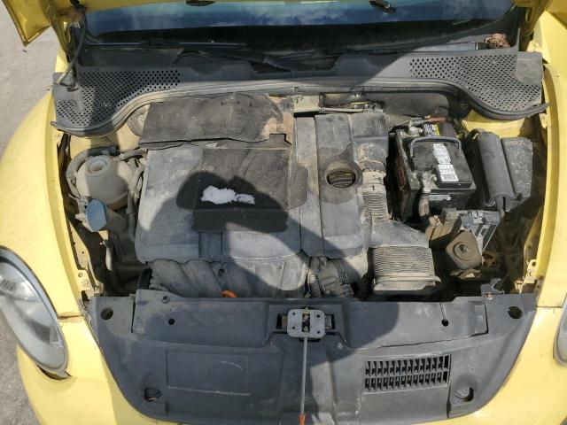 3VWJP7AT4CM640292 - 2012 VOLKSWAGEN BEETLE YELLOW photo 11