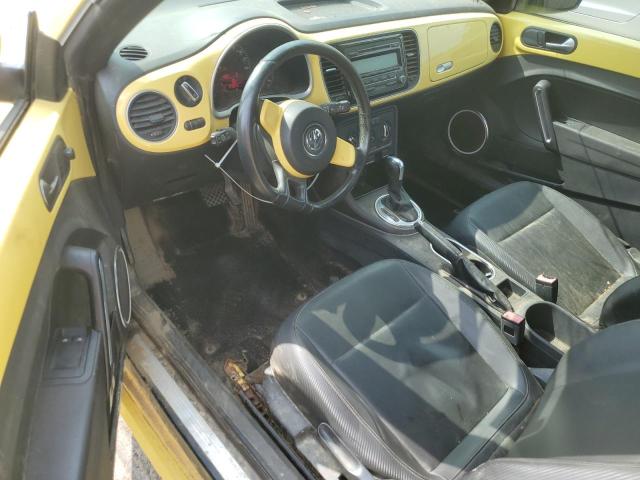 3VWJP7AT4CM640292 - 2012 VOLKSWAGEN BEETLE YELLOW photo 8
