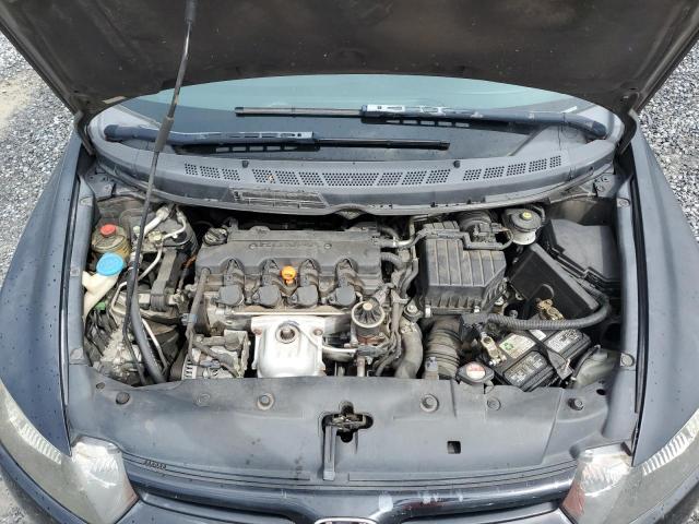 2HGFG12998H549020 - 2008 HONDA CIVIC EXL BLACK photo 11