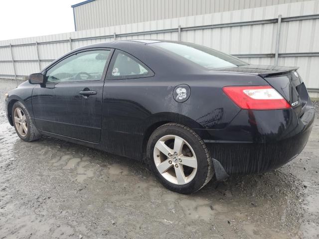 2HGFG12998H549020 - 2008 HONDA CIVIC EXL BLACK photo 2