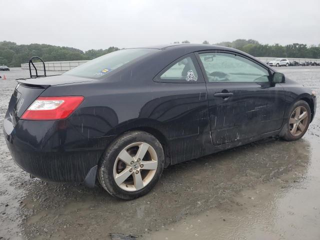 2HGFG12998H549020 - 2008 HONDA CIVIC EXL BLACK photo 3