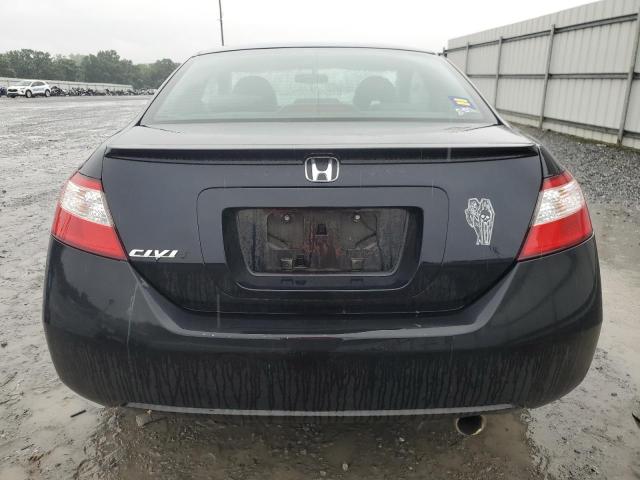 2HGFG12998H549020 - 2008 HONDA CIVIC EXL BLACK photo 6