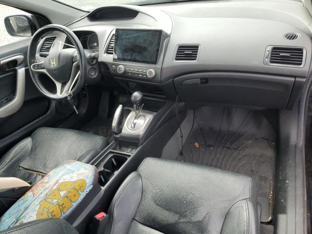 2HGFG12998H549020 - 2008 HONDA CIVIC EXL BLACK photo 8