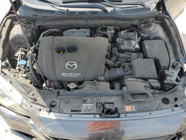 JM1BM1T72E1218325 - 2014 MAZDA 3 SV GRAY photo 11