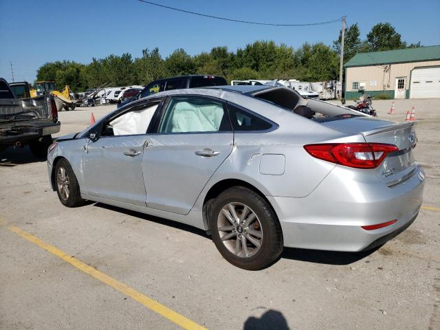 5NPE24AF0FH006239 - 2015 HYUNDAI SONATA SE SILVER photo 2