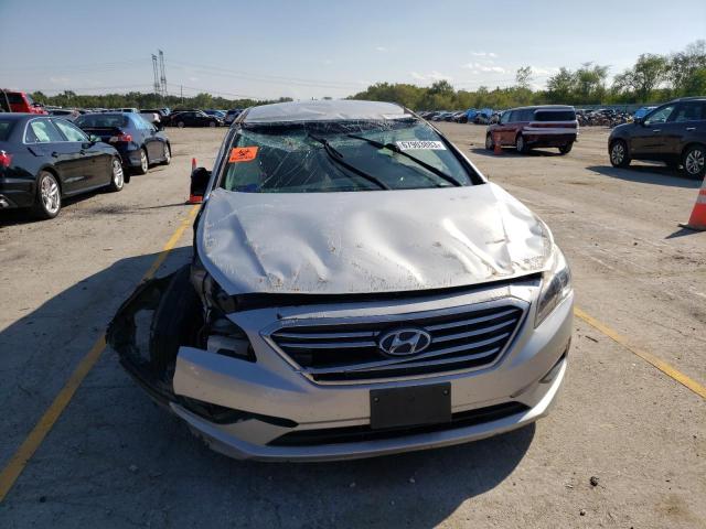 5NPE24AF0FH006239 - 2015 HYUNDAI SONATA SE SILVER photo 5