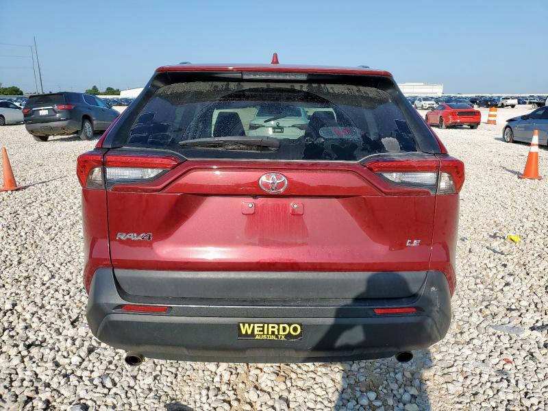2T3H1RFV5LW072254 - 2020 TOYOTA RAV4 LE MAROON photo 6
