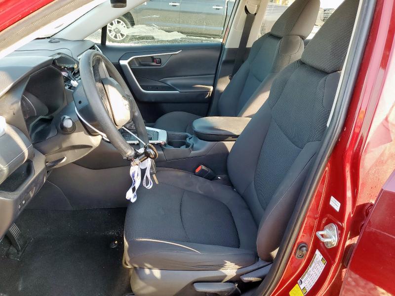 2T3H1RFV5LW072254 - 2020 TOYOTA RAV4 LE MAROON photo 7