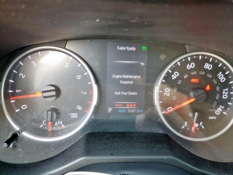 2T3H1RFV5LW072254 - 2020 TOYOTA RAV4 LE MAROON photo 9