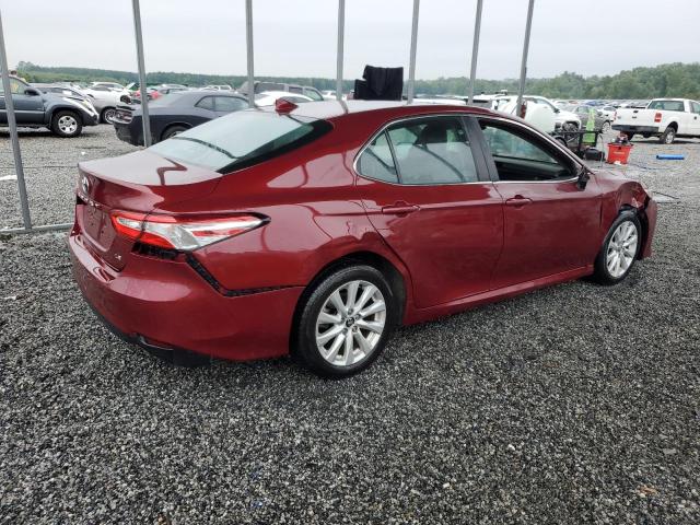 4T1C11AK6LU932731 - 2020 TOYOTA CAMRY LE BURGUNDY photo 3