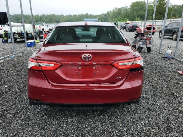 4T1C11AK6LU932731 - 2020 TOYOTA CAMRY LE BURGUNDY photo 6