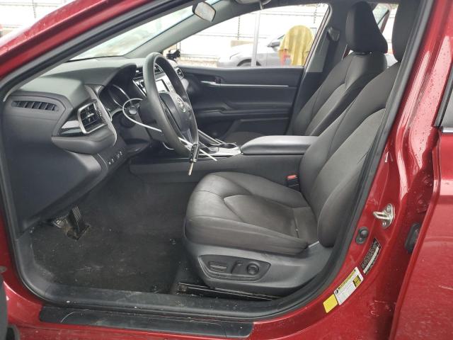 4T1C11AK6LU932731 - 2020 TOYOTA CAMRY LE BURGUNDY photo 7