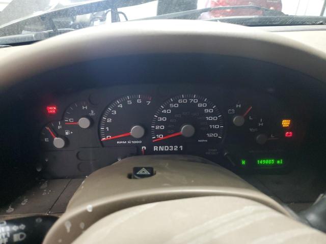 1FMDU74K05UA32825 - 2005 FORD EXPLORER EDDIE BAUER GRAY photo 9