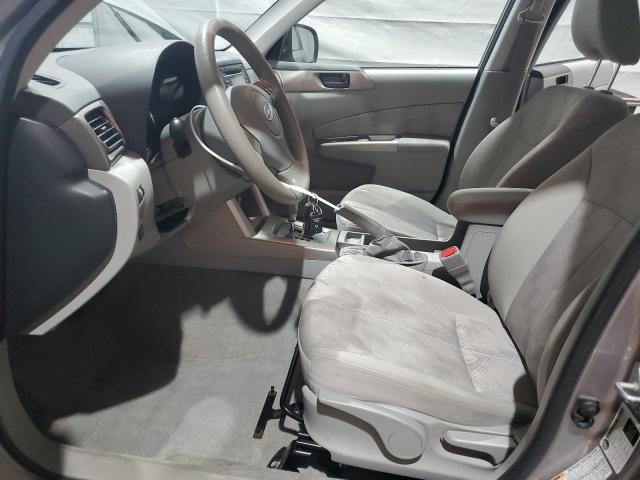 JF2SH61659H766605 - 2009 SUBARU FORESTER 2.5X Plata foto 7