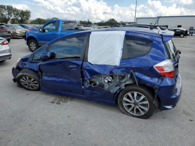 JHMGE8H59CC031070 - 2012 HONDA FIT SPORT BLUE photo 2