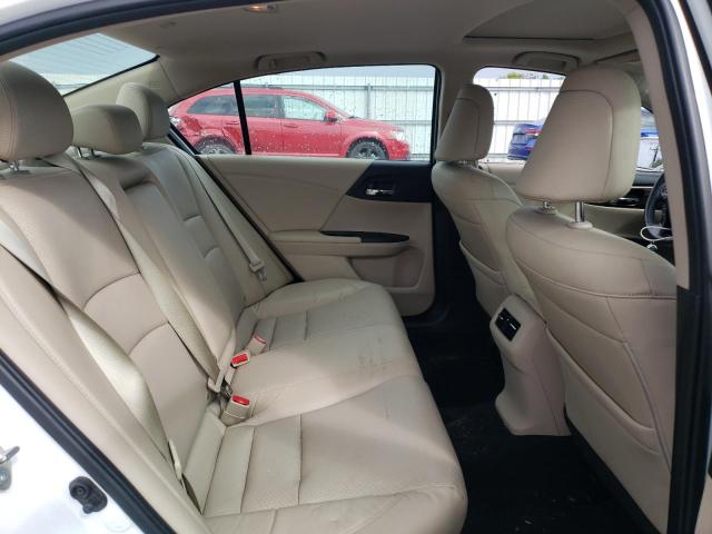 1HGCR2F80GA005233 - 2016 HONDA ACCORD EXL Білий фото 10