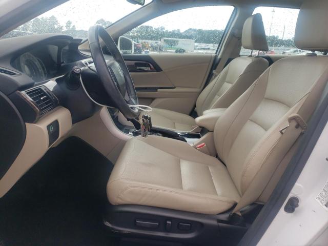 1HGCR2F80GA005233 - 2016 HONDA ACCORD EXL Білий фото 7