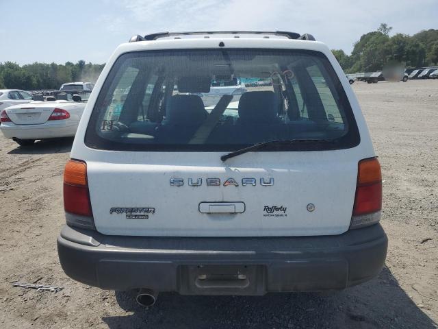 JF1SF6359WH712461 - 1998 SUBARU FORESTER L WHITE photo 6