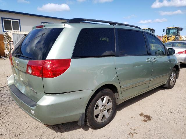 5TDZK23C58S198098 - 2008 TOYOTA SIENNA CE GREEN photo 3