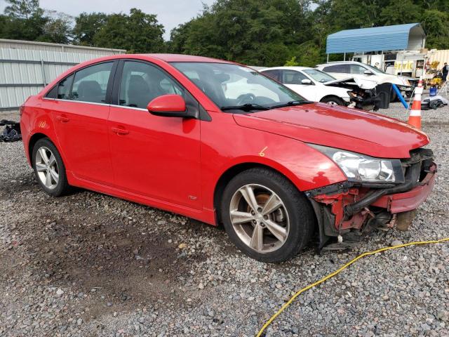 1G1PE5SB2F7121651 - 2015 CHEVROLET CRUZE LT RED photo 4