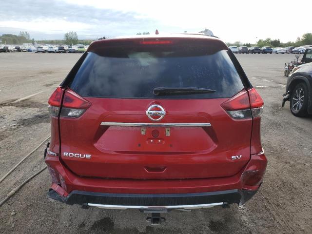 5N1AT2MTXKC836343 - 2019 NISSAN ROGUE S წითელი ფოტო 6