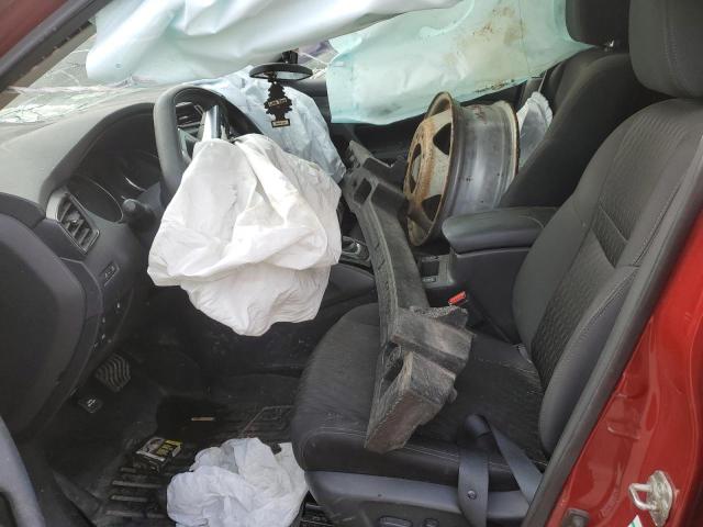 5N1AT2MTXKC836343 - 2019 NISSAN ROGUE S წითელი ფოტო 7