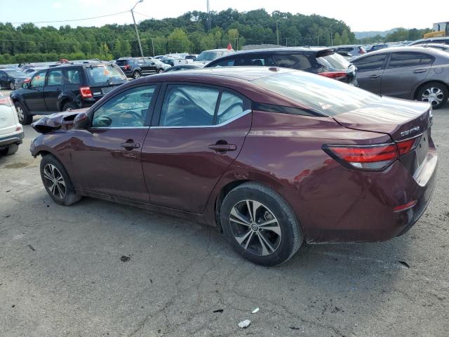 3N1AB8CV1PY240570 - 2023 NISSAN SENTRA SV RED photo 2