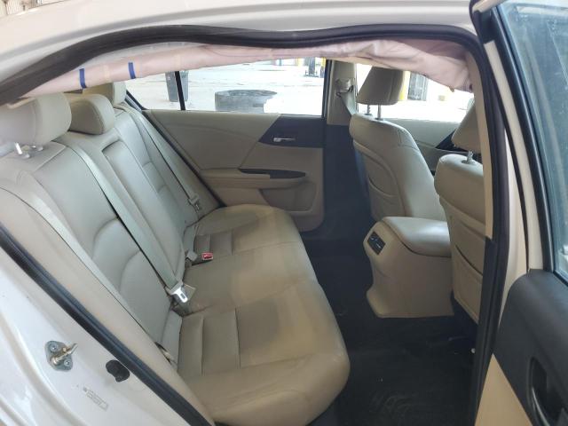 1HGCR2F80EA155694 - 2014 HONDA ACCORD EXL თეთრი ფოტო 10