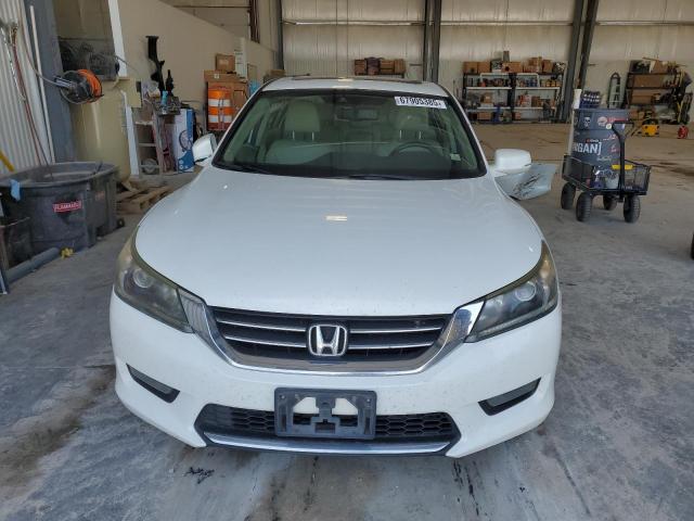 1HGCR2F80EA155694 - 2014 HONDA ACCORD EXL თეთრი ფოტო 5