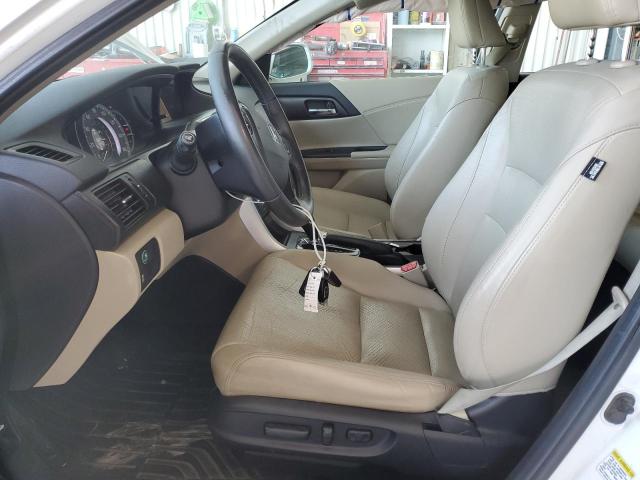 1HGCR2F80EA155694 - 2014 HONDA ACCORD EXL თეთრი ფოტო 7