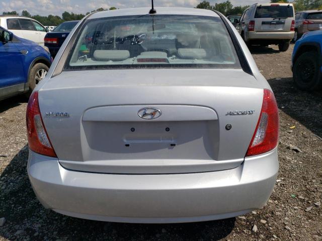 KMHCN46CX8U273048 - 2008 HYUNDAI ACCENT GLS SILVER photo 6