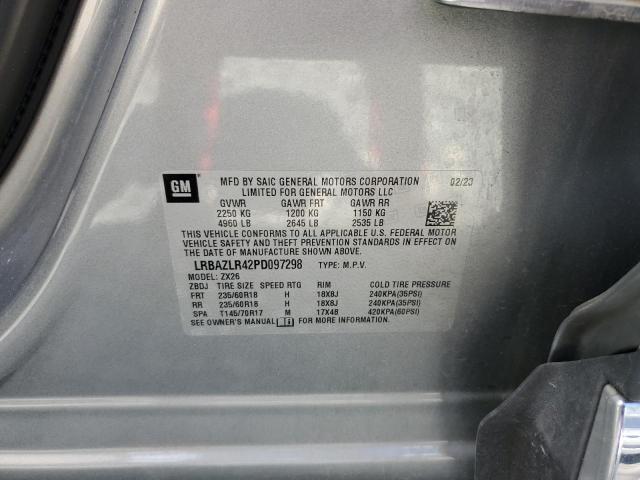 LRBAZLR42PD097298 - 2023 BUICK ENVISION PREFERRED 灰色 照片 13