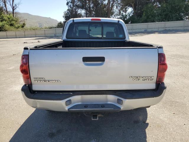 5TETU62N36Z295939 - 2006 TOYOTA TACOMA PRERUNNER ACCESS CAB SILVER photo 6