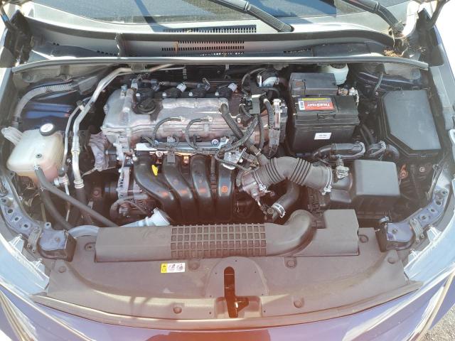 JTDEPRAE3LJ114430 - 2020 TOYOTA COROLLA LE BLUE photo 11