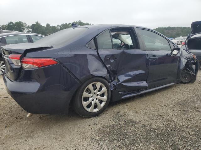 JTDEPRAE3LJ114430 - 2020 TOYOTA COROLLA LE BLUE photo 3
