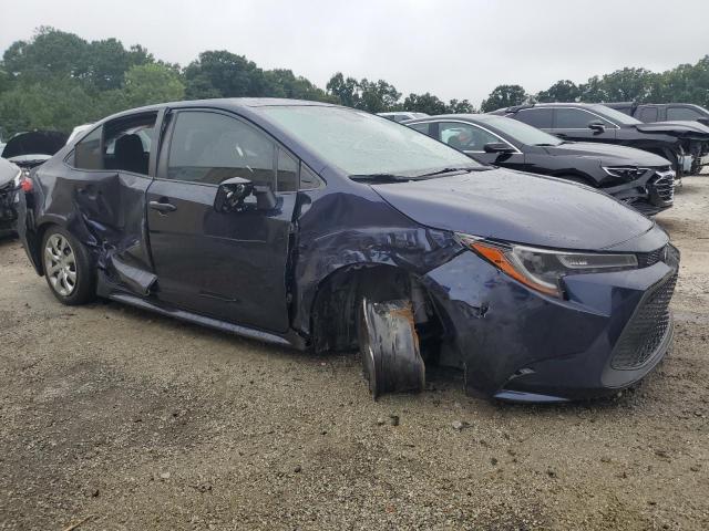 JTDEPRAE3LJ114430 - 2020 TOYOTA COROLLA LE BLUE photo 4