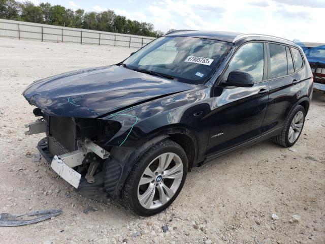5UXWY3C59G0N87822 - 2016 BMW X3 XDRIVE28D BLACK photo 1