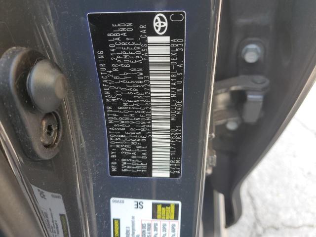 5YFB4MDE2RP127233 - 2024 TOYOTA COROLLA LE 石墨色 照片 12