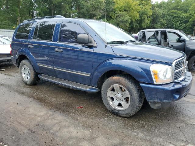 1D4HB58D75F534217 - 2005 DODGE DURANGO LIMITED BLUE photo 4