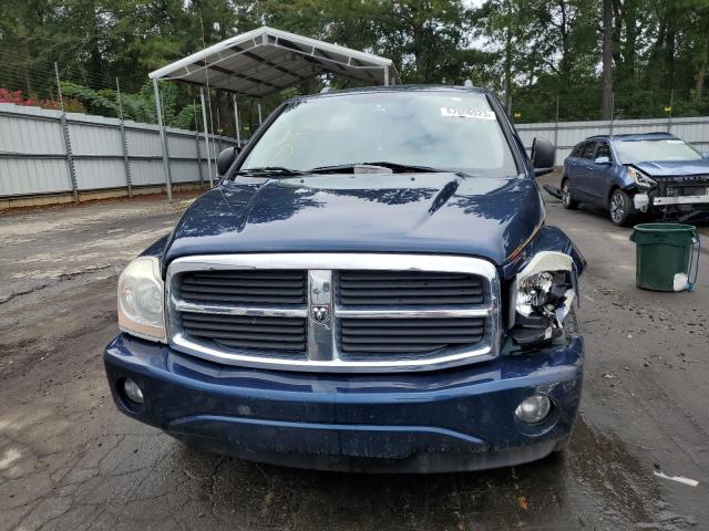 1D4HB58D75F534217 - 2005 DODGE DURANGO LIMITED BLUE photo 5