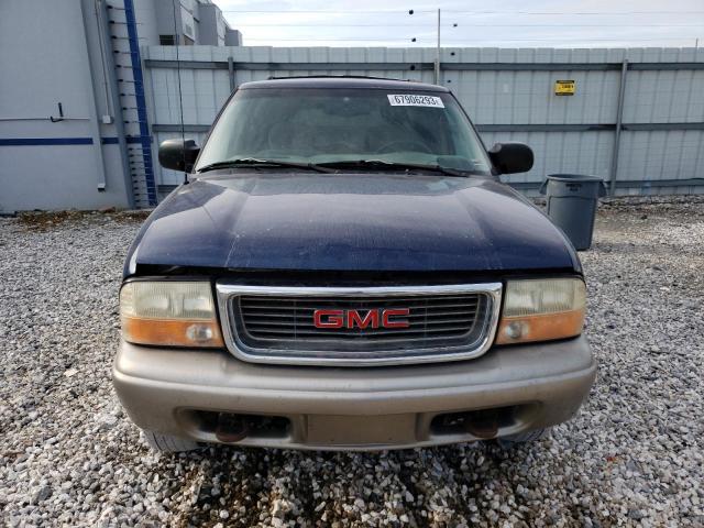 1GKDT13W512119980 - 2001 GMC JIMMY 蓝色 照片 5