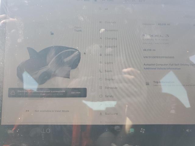 5YJ3E1EB2PF665895 - 2023 TESLA MODEL 3 Gris photo 9