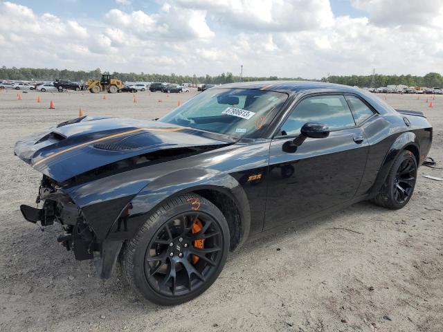 2C3CDZFJ7NH122528 - 2022 DODGE CHALLENGER R/T SCAT PACK BLACK photo 1