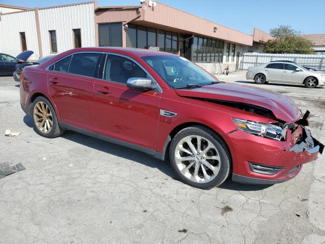 1FAHP2F87GG107609 - 2016 FORD TAURUS LIMITED BURGUNDY photo 4