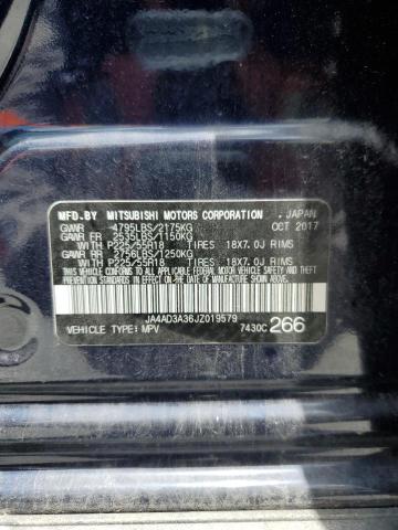 JA4AD3A36JZ019579 - 2018 MITSUBISHI OUTLANDER SE Niebieski zdjęcie 14