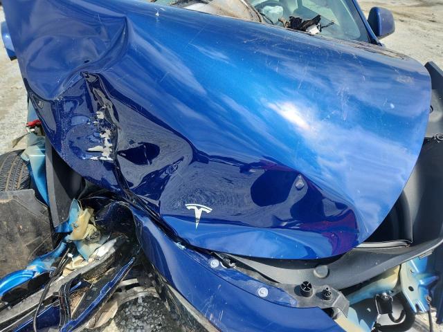 7SAYGDED1RF083330 - 2024 TESLA MODEL Y Синій фото 11